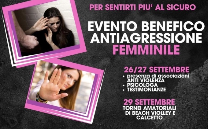 Civate, un evento benefico antiaggressione femminile: il 26 e 27 lezioni di autodifesa; il 29 tornei amatoriali