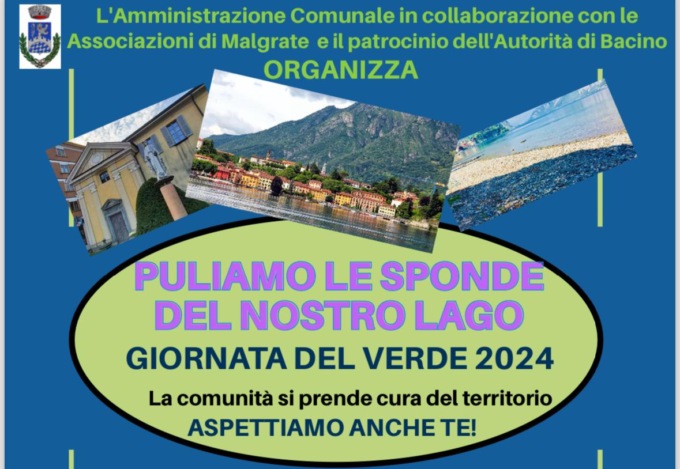 “Puliamo le sponde del nostro lago”, sabato 5 a Malgrate