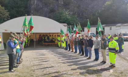 Protezione civile degli alpini in festa: grandi numeri per i volontari