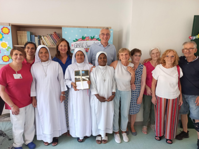 Valmadrera, gli ospiti della Rsa salutano suor Sara: il 5 settembre rientrerà in Bangladesh