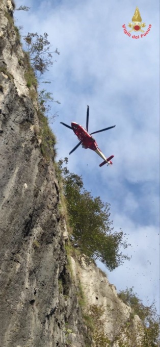 Distacco di massi dal San Martino: chiusi i sentieri