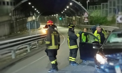 Auto in contromano:  frontale sulla Lecco Ballabio