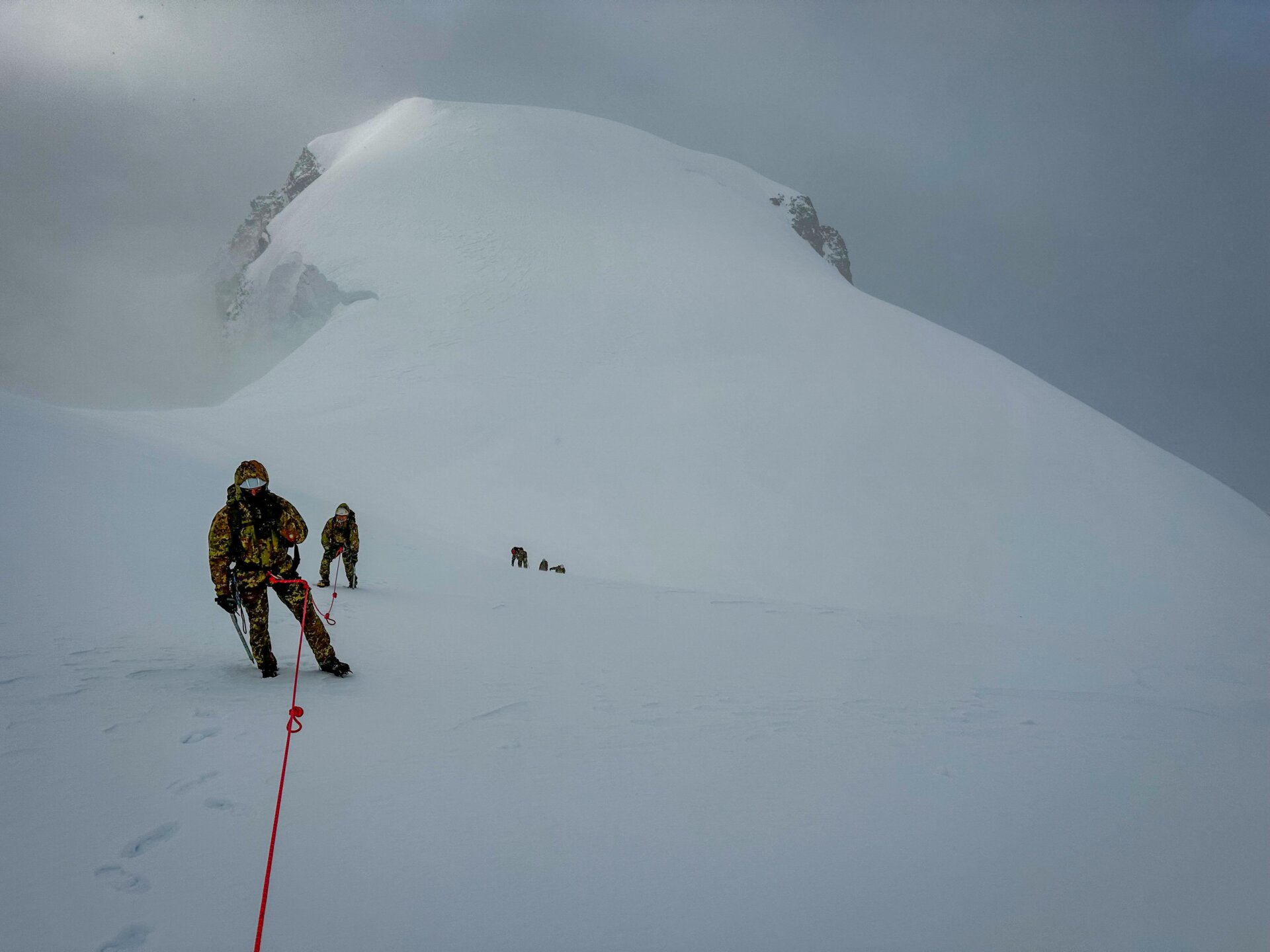 7 - Fase alta montagna su ghiacciaio