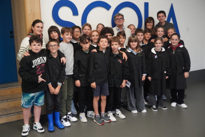 Lecco: i ragazzi della Scola intervistano Luigi Garlando