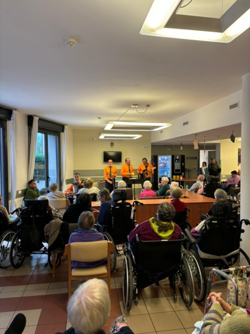 La polenta taragna entra nella Rsa, grande festa a Olginate