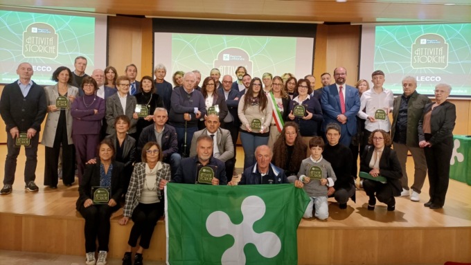 Premiate 18 nuove Attività Storiche lecchesi, “Le radici profonde non gelano mai”