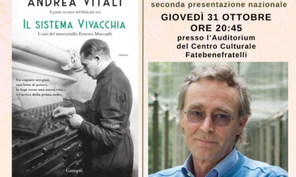 Valmadrera, il 31 ottobre Andrea Vitali presenterà il suo ultimo romanzo