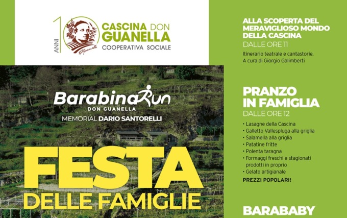 Barabina Run, al via la VI edizione della corsa nata per sostenere Cascina don Guanella