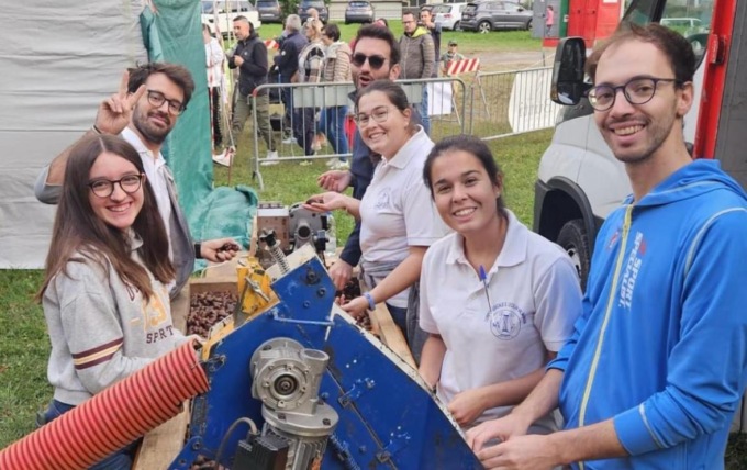 Corpo musicale Santa Cecilia di Valmadrera, un successo la “Castagnata”