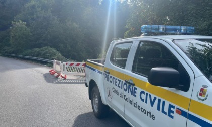 Smottamento in via per Sopracornola: oggi le verifiche del geologo