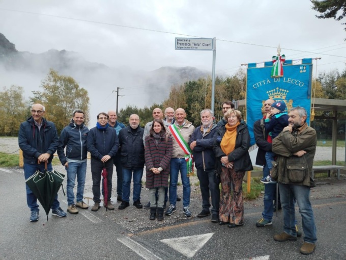 Lecco dedica “la sua piazza più alta” a Vera Ciceri