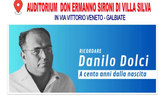 Galbiate, l’Anpi ricorda Danilo Dolci a cent’anni dalla nascita