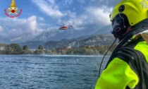 Vigili del fuoco mobilitati sul lago, ma è per un'esercitazione