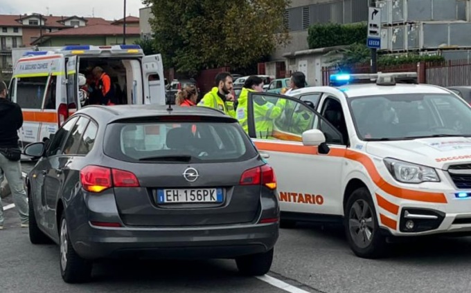 Calolzio, scontro auto-moto. Coinvolto un 47enne