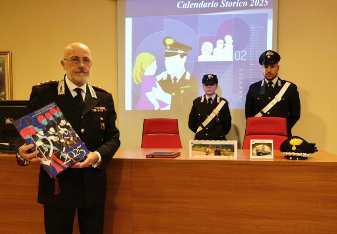 “I Carabinieri e i giovani”, presentato il Calendario storico dell’Arma