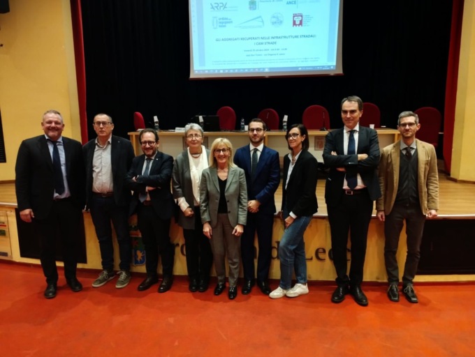 Cam Strade, convegno sugli aggregati recuperati in Sala Ticozzi
