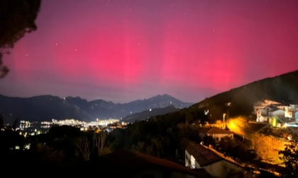 Aurora boreale nei cieli lecchesi: che spettacolo