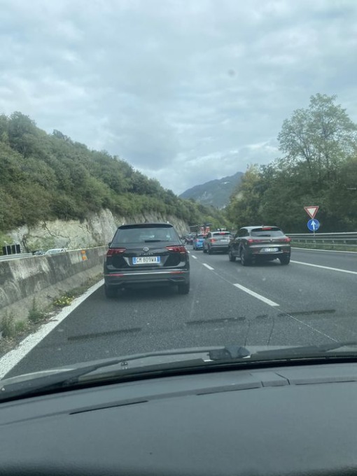 Incidente sulla Ss36 prima dell’uscita di Civate, coda fissa in direzione Lecco