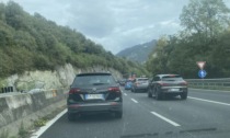 Incidente sulla Ss36 prima dell'uscita di Civate, coda fissa in direzione Lecco