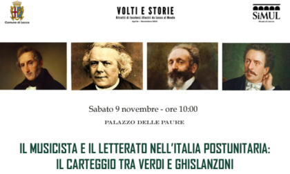 "Volti e Storie", sabato 9 tocca ad Antonio Ghislanzoni