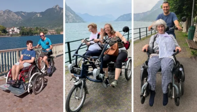 “Pedala con me”: raccolta fondi per le bici speciali del centro disabili