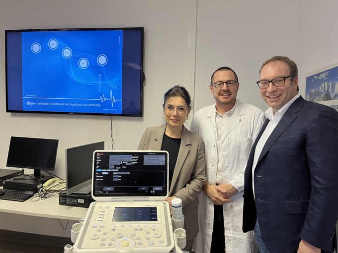 Ospedale di Lecco: donato un ecografo alla Cardiologia