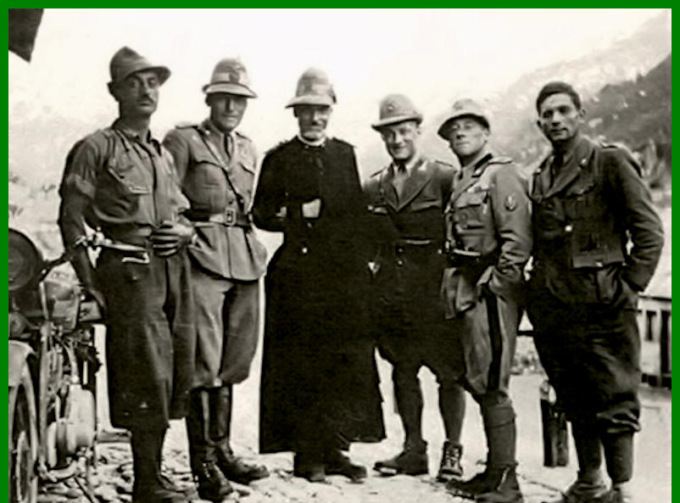 Gli alpini di Lecco  al Santuario di Lezzeno per ricordare i Caduti e il Beato don Carlo Gnocchi