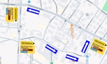 Valmadrera, viale Promessi Sposi chiuso al traffico