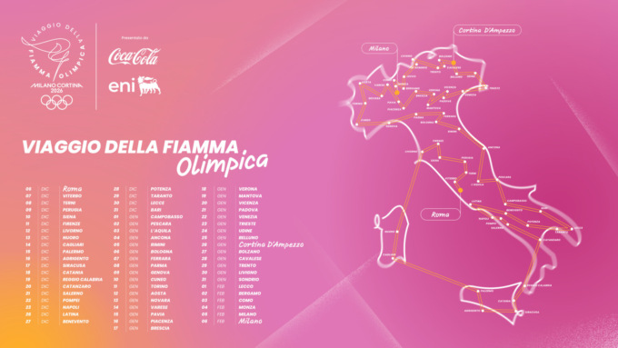 Olimpiadi invernali Milano-Cortina: la fiamma olimpica fa tappa anche a Lecco