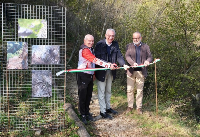 Valmadrera, riaperto il Sentiero delle Vasche. “Una bellezza naturale che tutti ci invidiano”