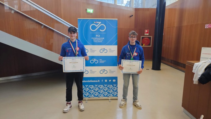 Riders della Bmx Garlate premiati alla grande festa del Ciclismo Lombardo