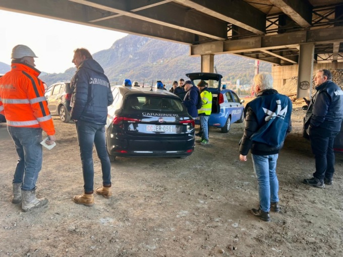 Quarto Ponte: blitz delle forze dell’ordine al cantiere