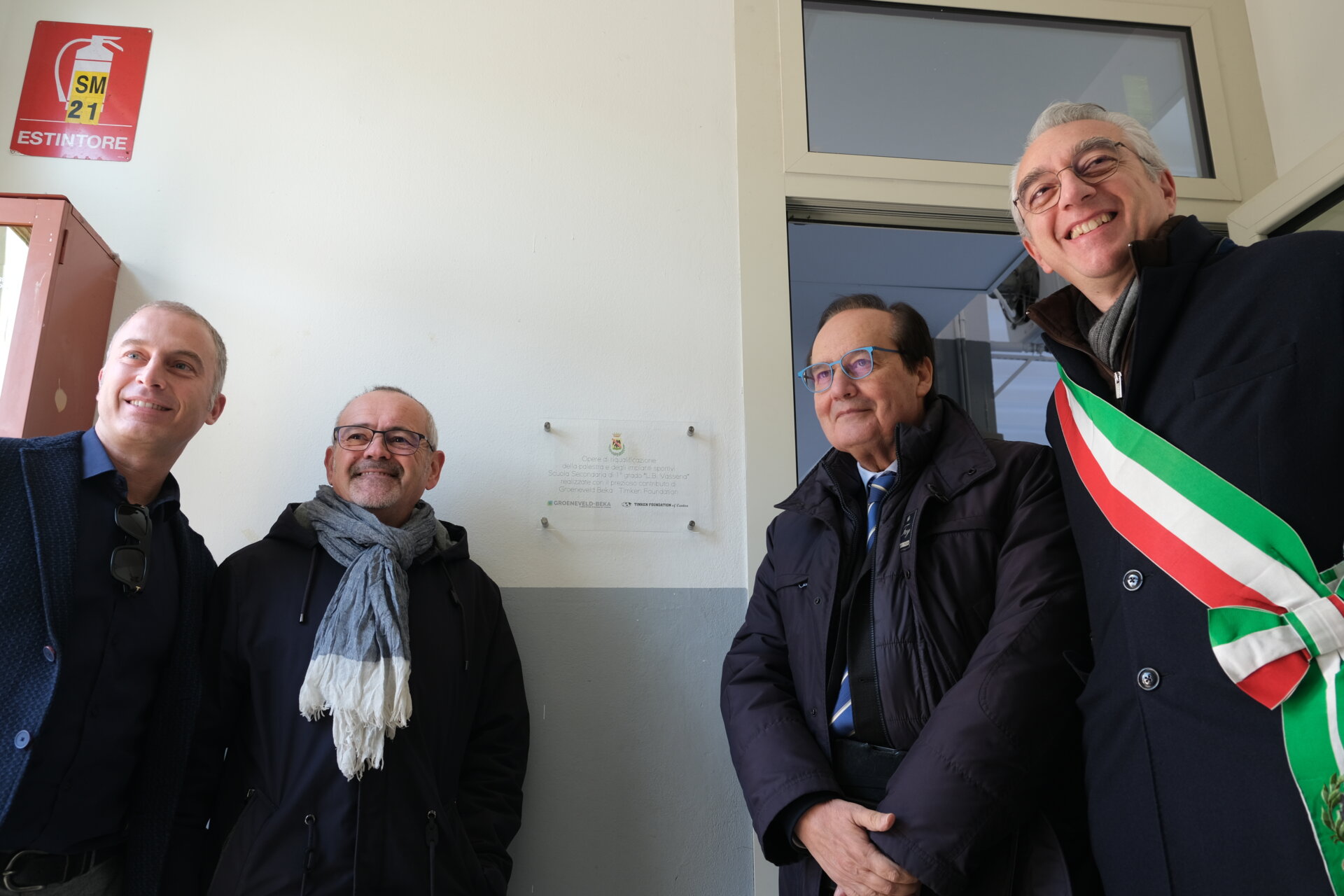 inaugurazione palestra medie valma 3