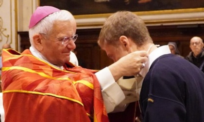 La parrocchia di Sala ha salutato il suo "Baby missionario"