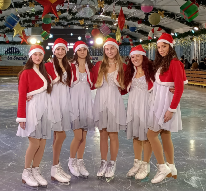 Inaugurata la pista di pattinaggio in piazza Garibaldi a Lecco