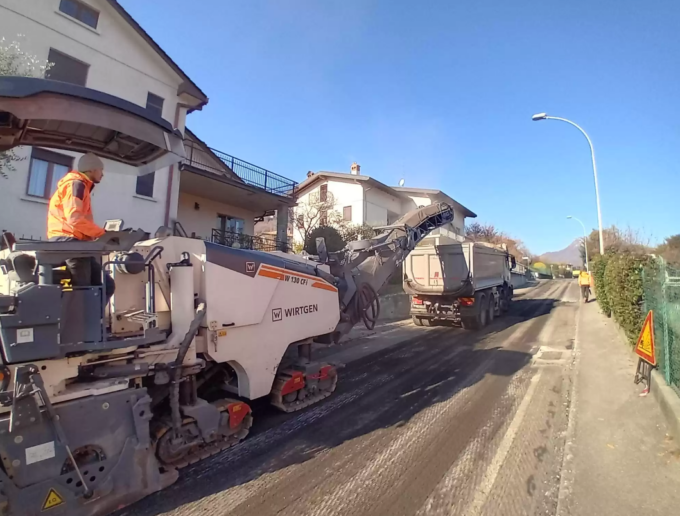 Olginate e Valgreghentino: si riasfaltano le strade