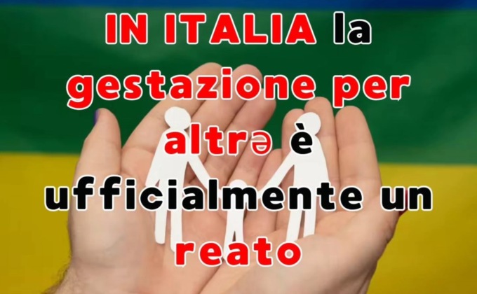 Gestazione per Altri reato universale: protesta di Renzo e Lucio a Lecco