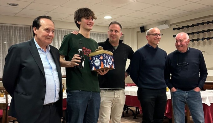 Polisportiva Valmadrera, ieri la cena di Natale della prima squadra