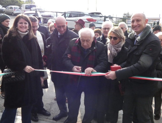 Inaugurata la strada per il santuario della Madonna di Lourdes