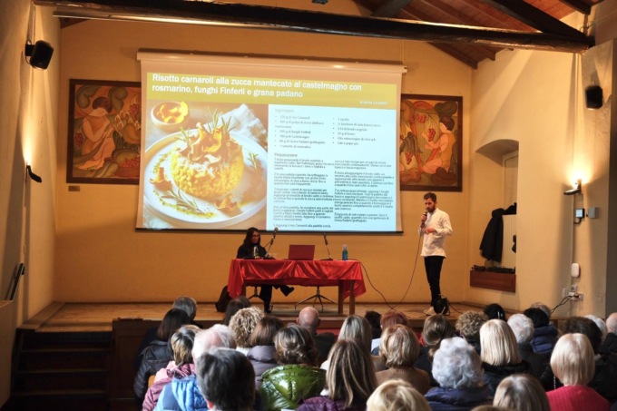 Uni3 Valmadrera, lo chef Andrea Locatelli illustra le ricette per il menù di Natale