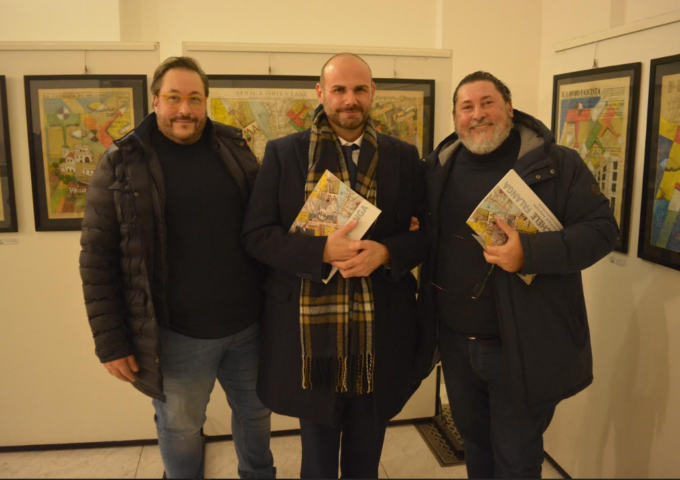 Inaugurata in Confcommercio la mostra del pittore Falanga