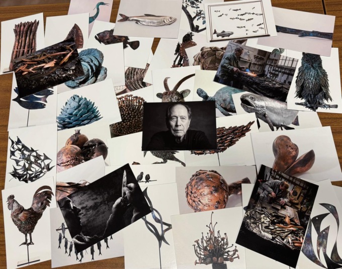 40 cartoline di Carlo Borlenghi celebrano l’arte di Danilo Vitali