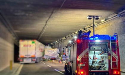 Incidente tra camion: Statale 36 temporaneamente chiusa in direzione nord