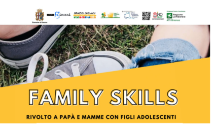 Family Skills: Comune di Lecco e Ats a sostegno dei genitori di adolescenti