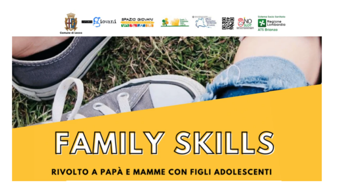 Family Skills: Comune di Lecco e Ats a sostegno dei genitori di adolescenti