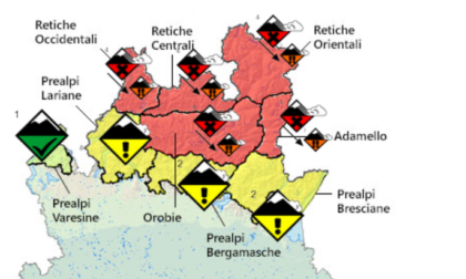 Allerta valanghe: cresce il pericolo dopo le ultime nevicate