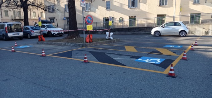 Lecco: ritornano i parcheggi per disabili “cancellati” dall’ecoisola