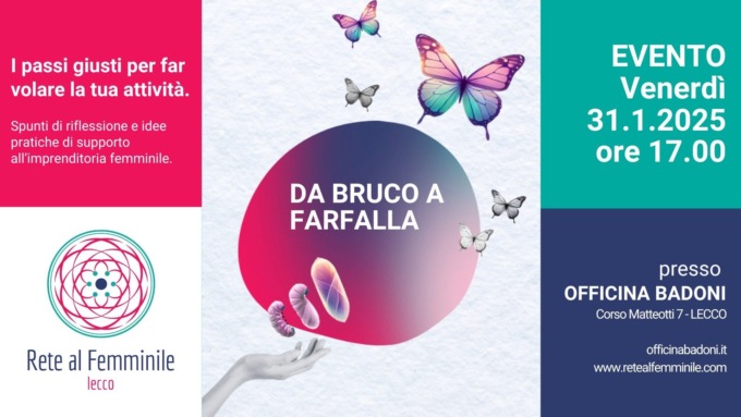 Associazione Rete al Femminile organizza un evento per far “volare” le attività professionali delle donne