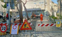 Pini del Cantun di Ball: iniziati i lavori, chiusa via Roma