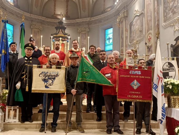 Olginate in festa per Sant’Agnese e il 40esimo di ordinazione di don Antonio Bonacina